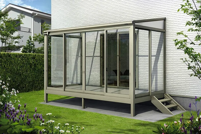 庭に設置可能なテラス屋根